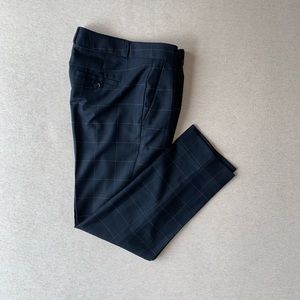Banana Republic Navy Blue Pinstripe Pants